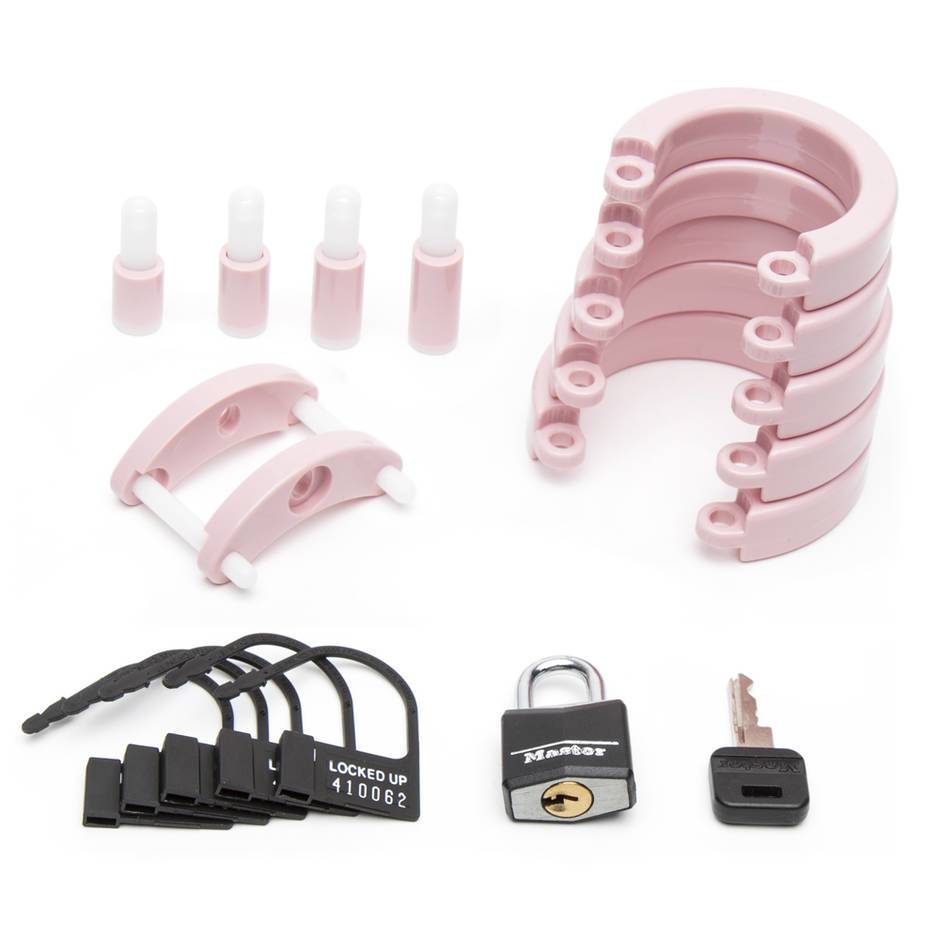 CB-6000S Chastity Device - Pink 2.2"