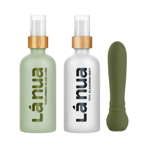 La Nua x FemmeFunn Gift Bag: Ultra Bullet + Toy Cleaner + Lube