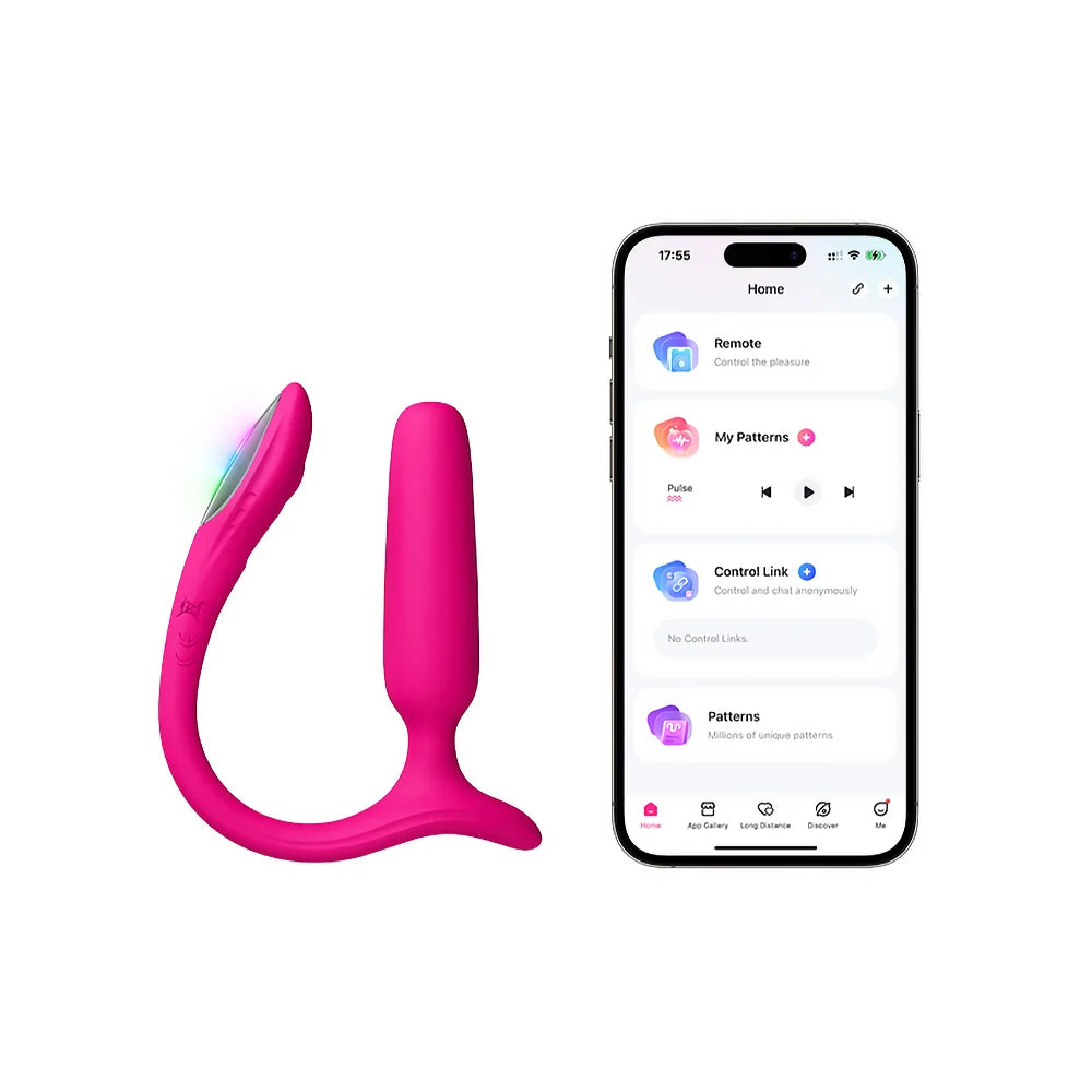 Lovense Lush Anal - App Controlled Plug with LED Light