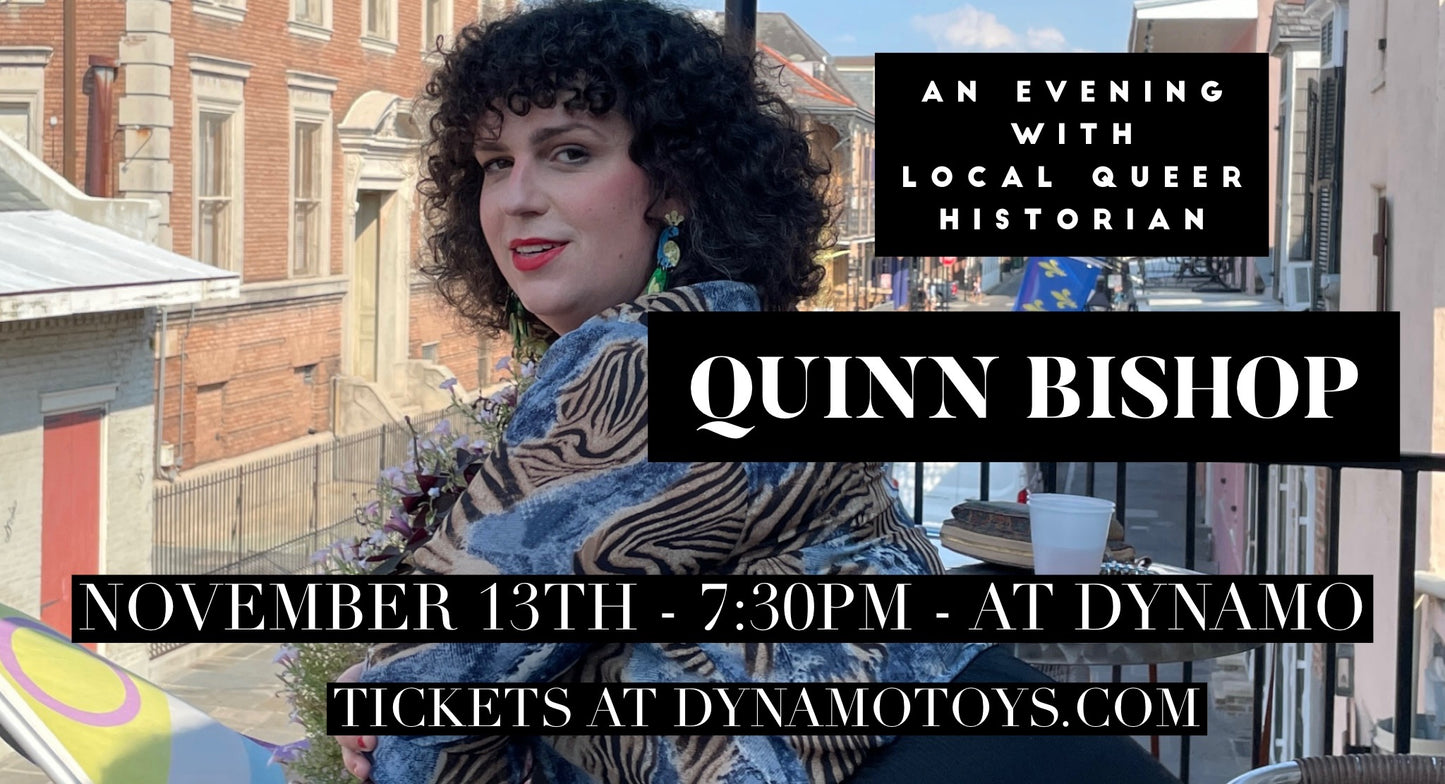 Free and Filthy Speech: A Guest Lecture with Quinn Bishop of Queer Underground Tours