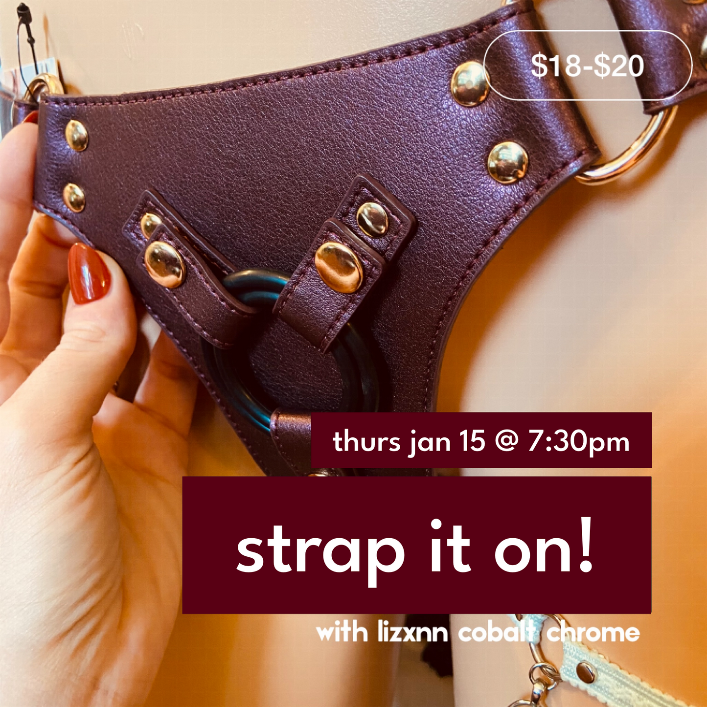 Strap-It-On with Lizxnn Cobalt Chrome