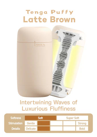 Tenga Puffy Stroker Latte
