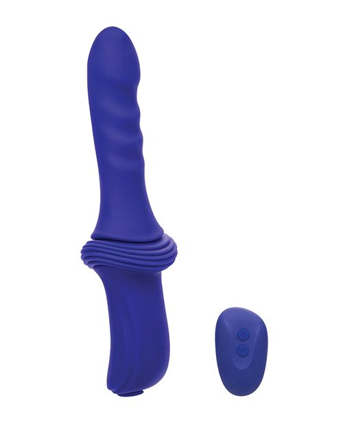Overdrive Ridged Shaft Sex Machine with Wall Mount - Thrusting and Vibrating