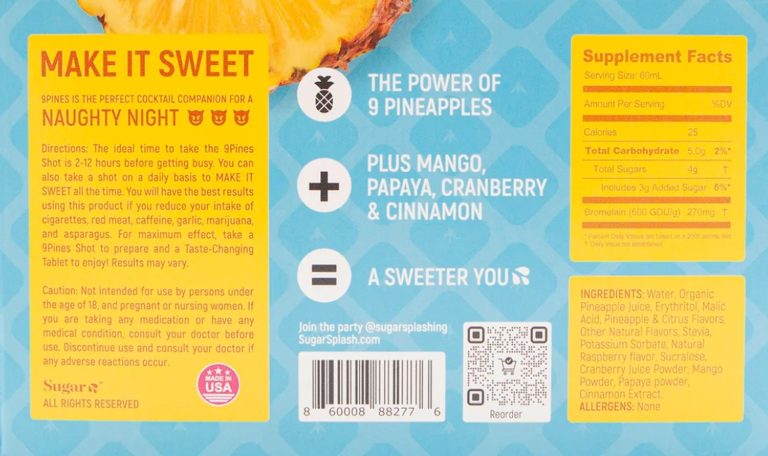 9Pines Self-Sweetener