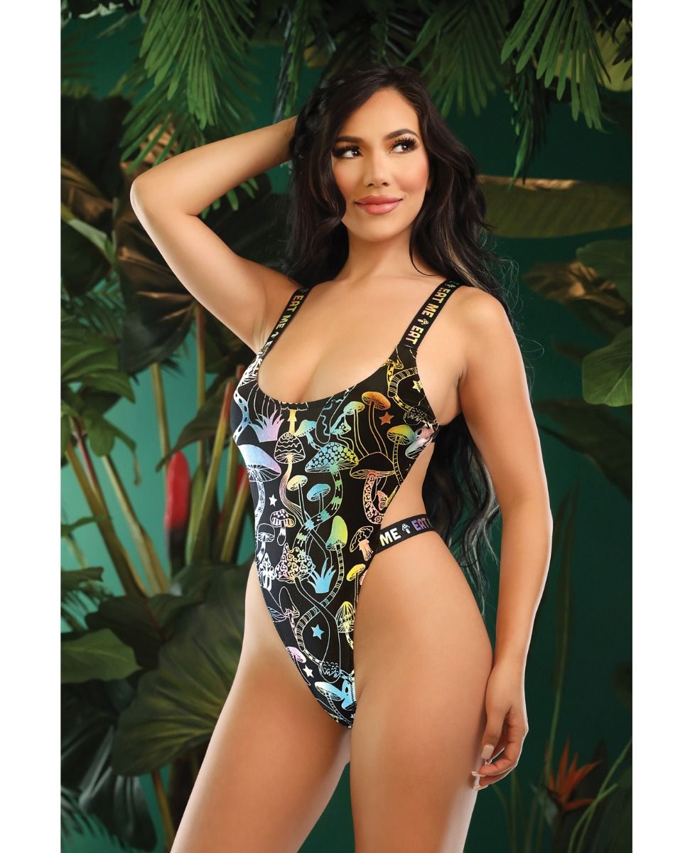 Rainbow Mushrooms Bodysuit - Flash Reflective