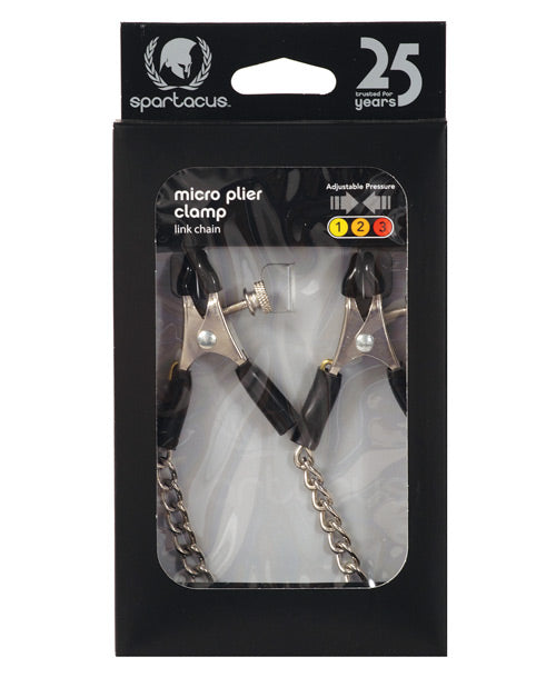 Micro Plier Clamps with Link Chain