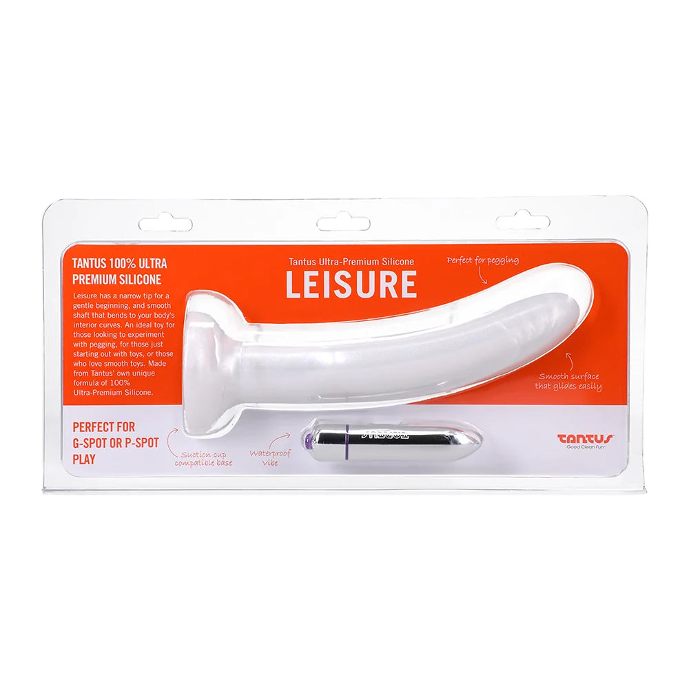 Tantus Leisure - Vibrating Pegging Dildo