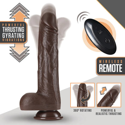 Dr Murphy Thrusting and Vibrating with Rotation