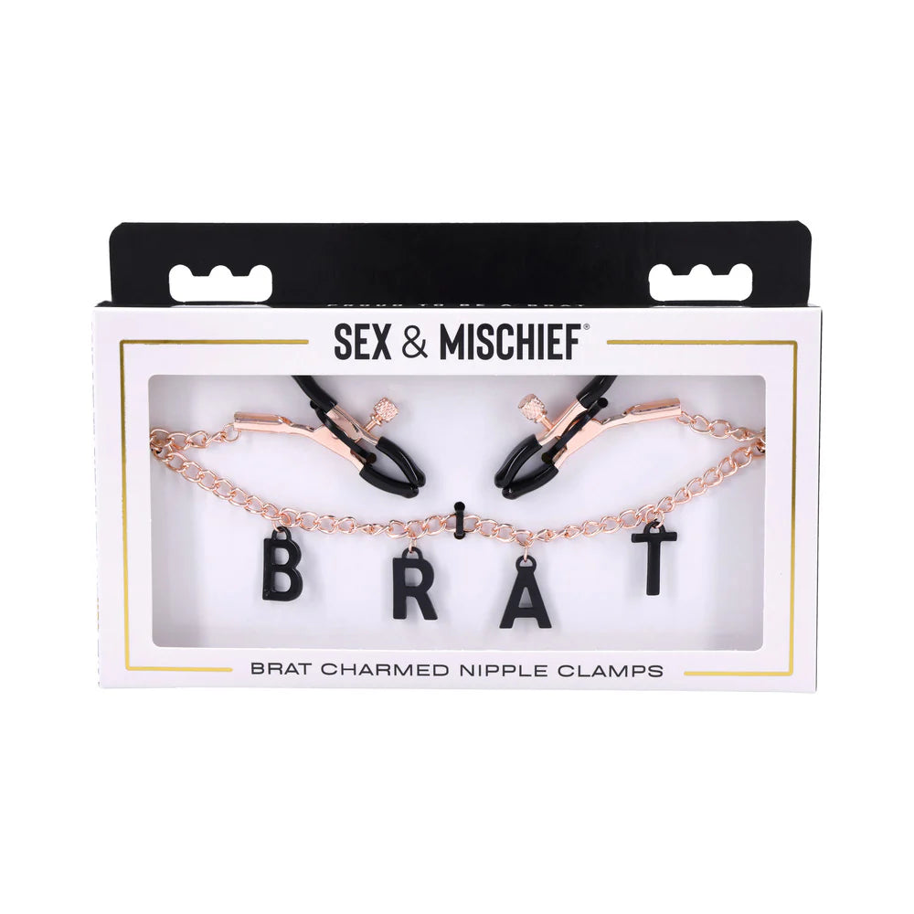Brat Charmed Nipple Clamps