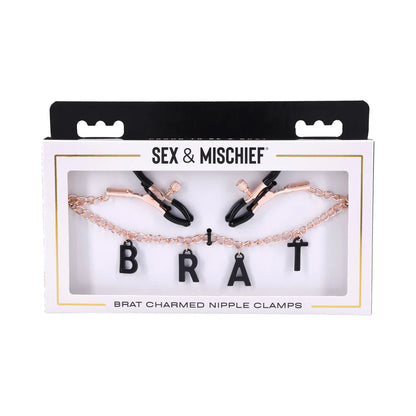 Brat Charmed Nipple Clamps