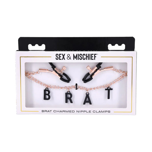 Brat Charmed Nipple Clamps