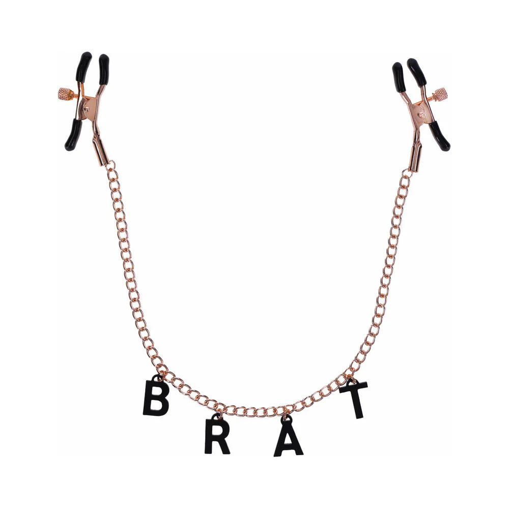 Brat Charmed Nipple Clamps