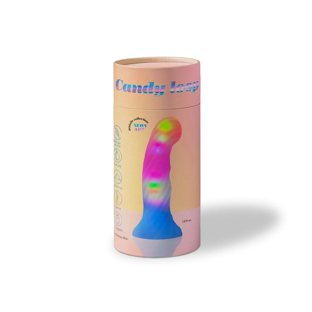 Candy Loop - LED Silicone Dildo