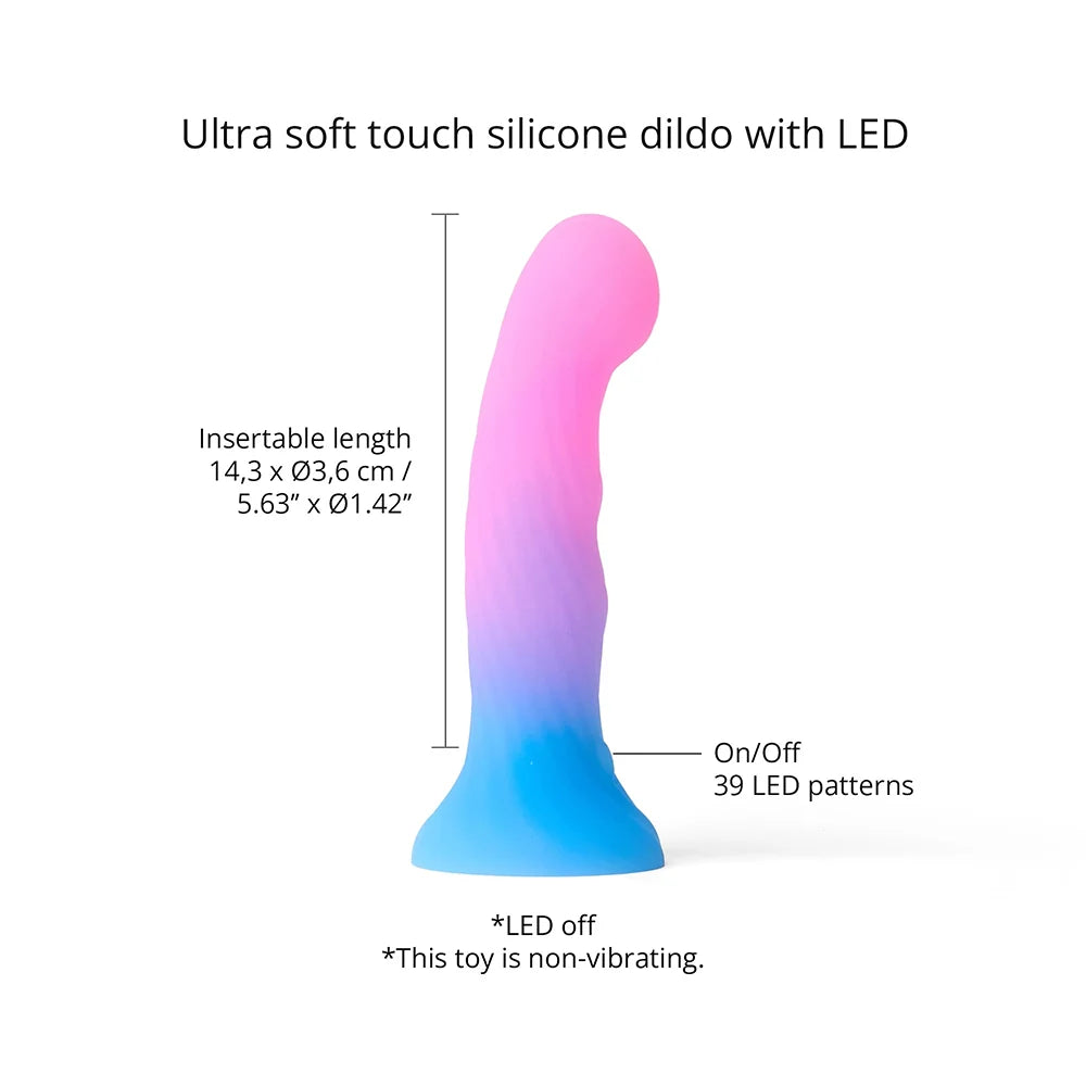 Candy Loop - LED Silicone Dildo