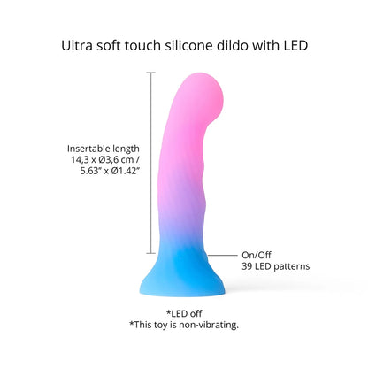 Candy Loop - LED Silicone Dildo
