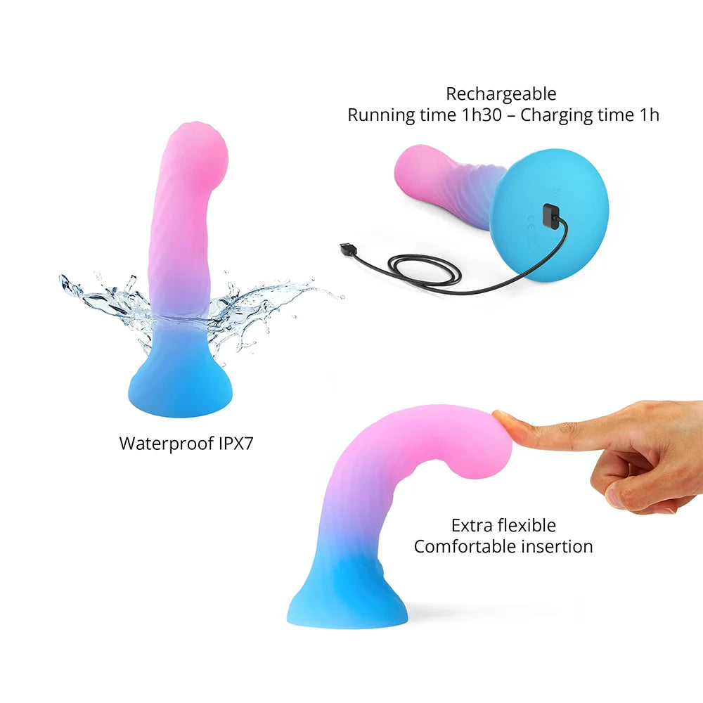 Candy Loop - LED Silicone Dildo