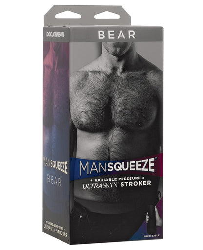 Man Squeeze Bear Stroker