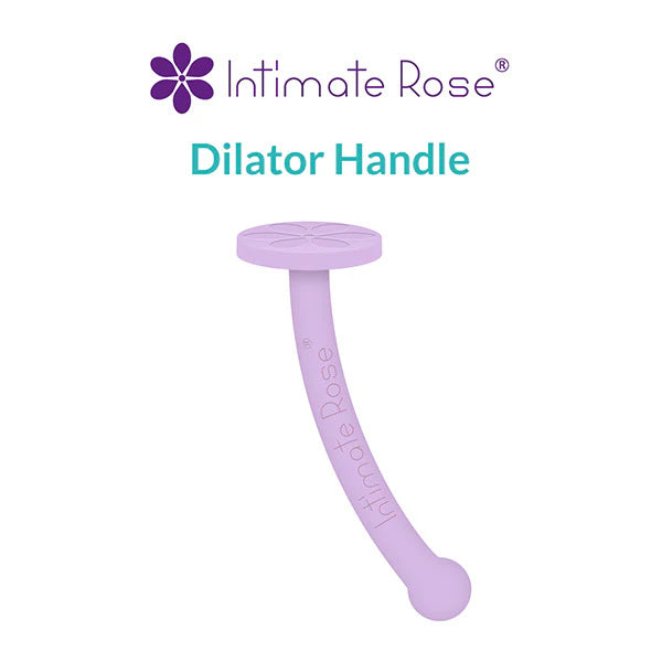 Intimate Rose Handle for Dilators and/or Dildos