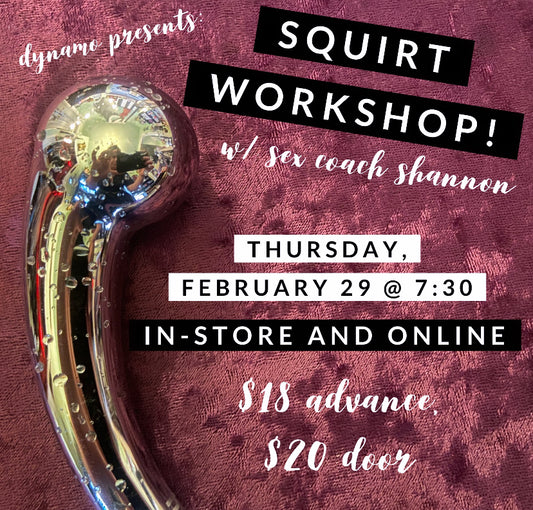 Squirt Workshop with Shannon Burton