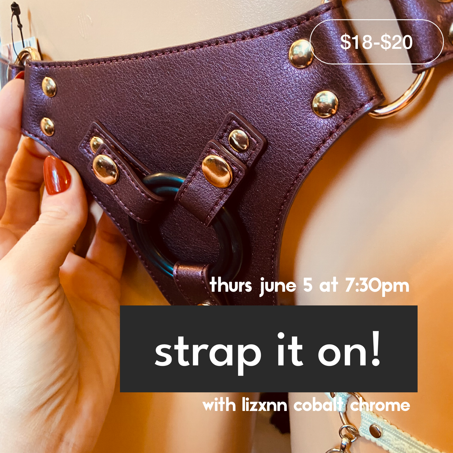 Strap-It-On with Lizxnn Cobalt Chrome