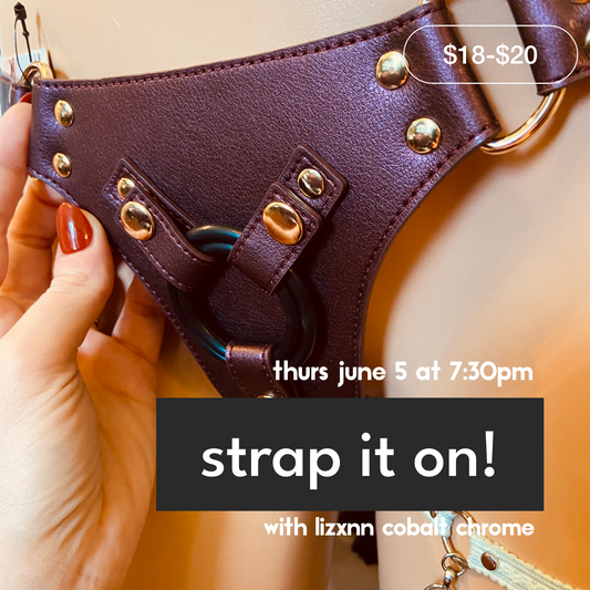 Strap-It-On with Lizxnn Cobalt Chrome