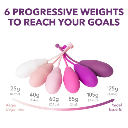 Intimate Rose Kegel Weights Exercise System